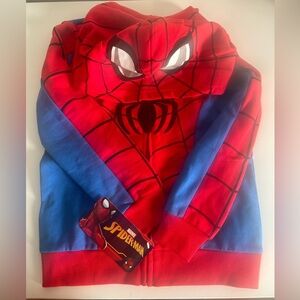 NEW with tags Marvel Spiderman toddler hoodie sweatshirt 5T